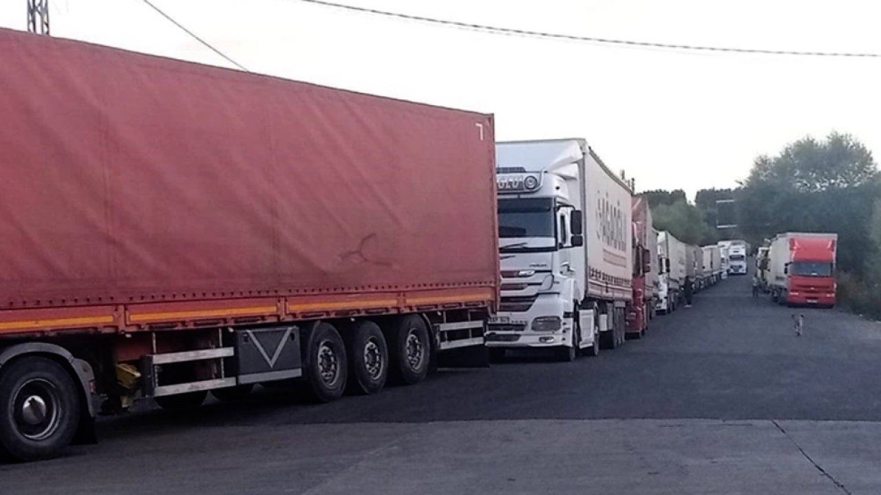 Gaziantep'te Tırcıların PKK ve Sınır Kapısı İsyanı! Türk tırlarından bile para kazanıyorlar