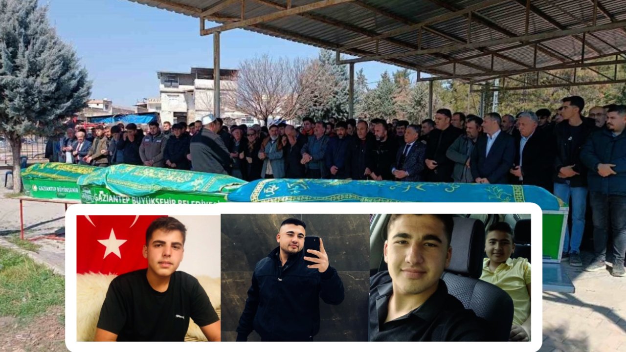 Gaziantep'te Yaşları daha 18, 17 ve 16'ydı! 3 Kardeşe Hüzünlü Veda!