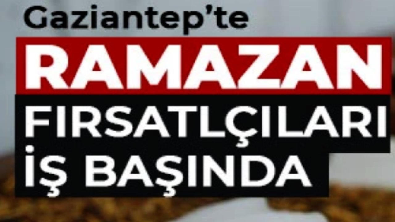 Gaziantep’te Mahalleler Arasında Ramazanda Büyük Oyun!