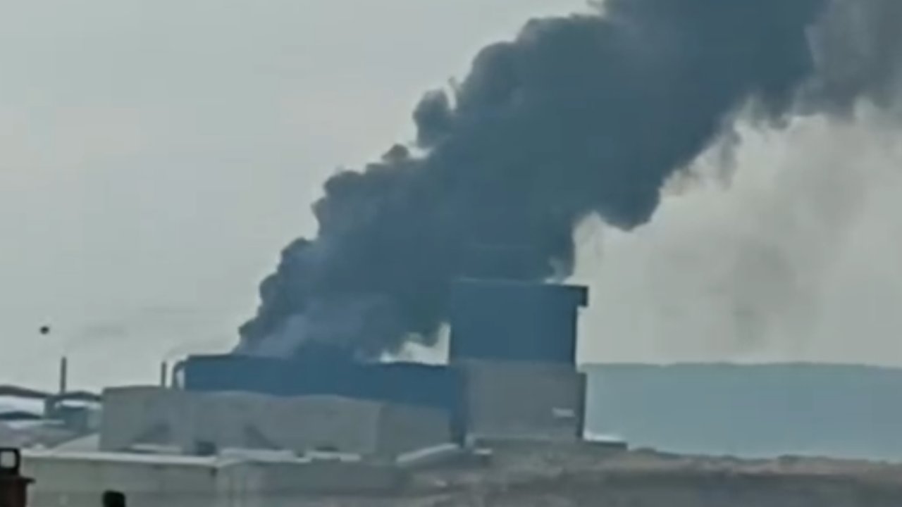 Gaziantep'te Dev İplik Fabrikasında Yangın!