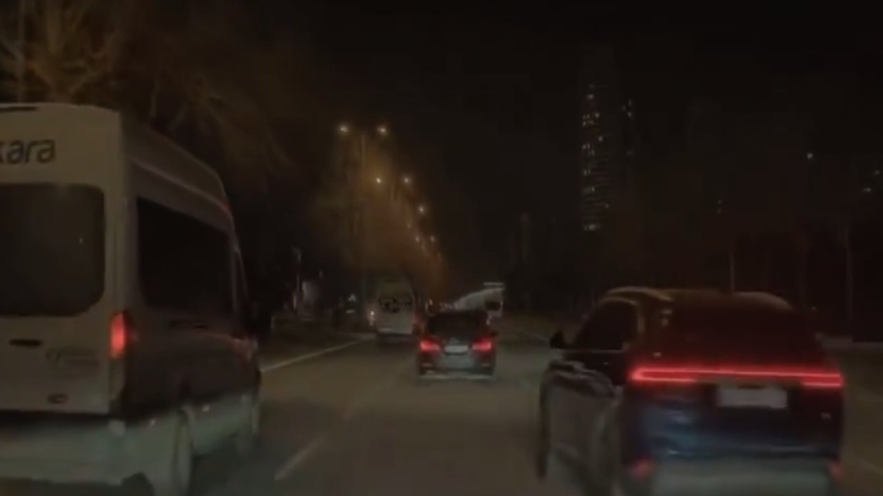 Gaziantep'te magandalar trafikte adeta dehşet saçtı!