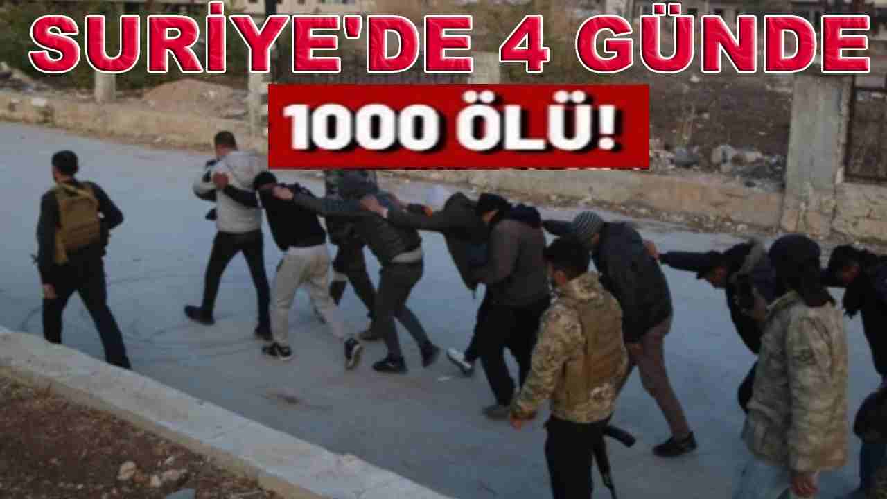 Gaziantep Suriyedeki Çatışmaları İzliyor! 4 Günde Bin Kişi Öldü