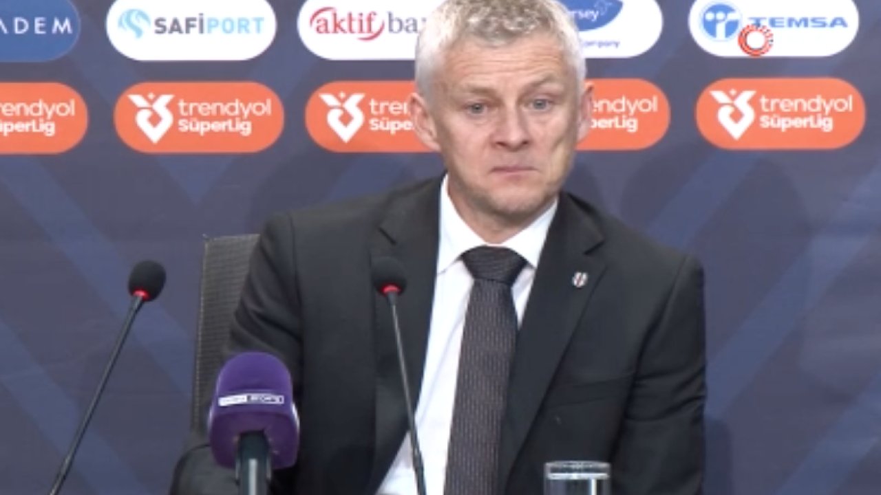 Gaziantep FK Beşiktaş'ın Dersini Verdi... Ole Gunnar Solskjaer: "Bu mağlubiyetten ders alacağız"