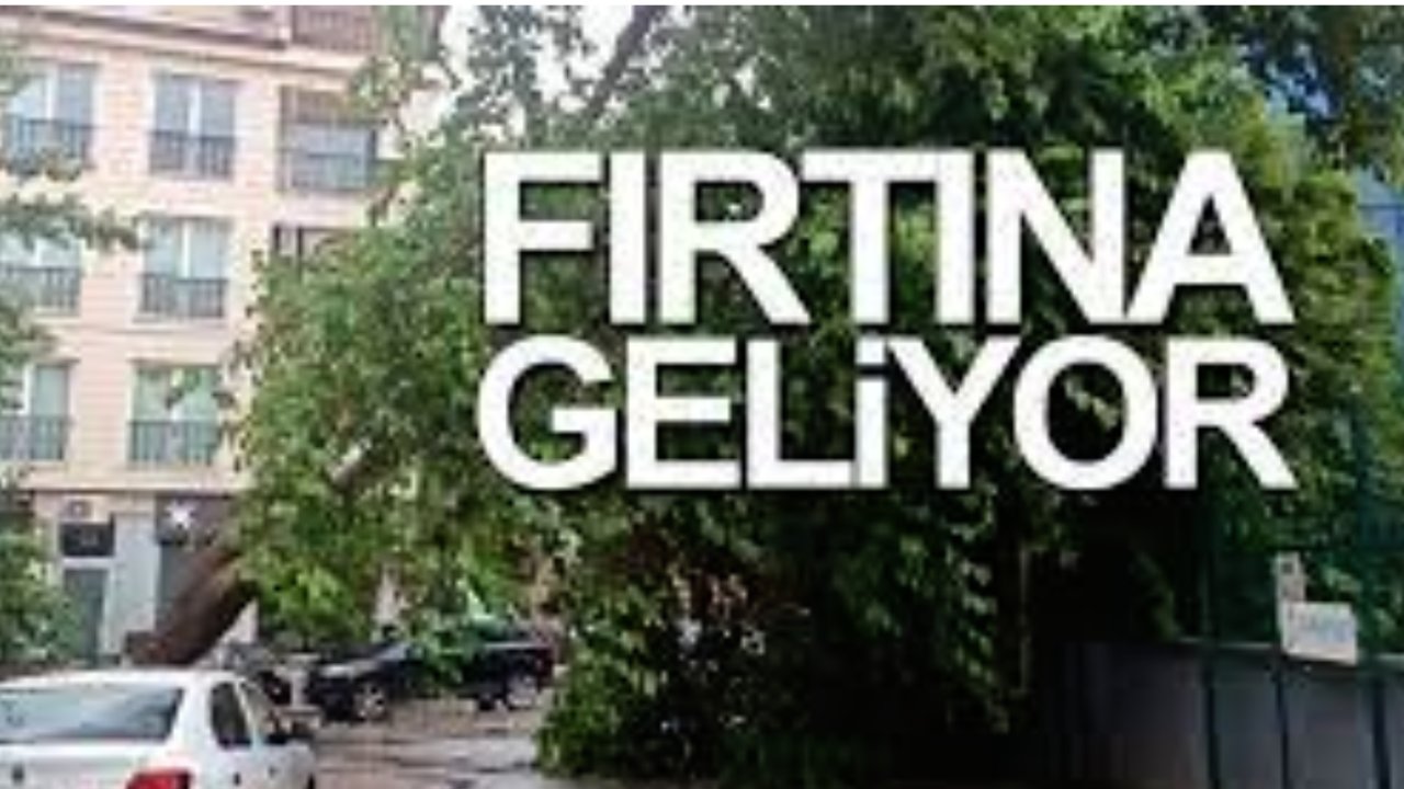 Meteorolojiden Çankırı için kuvvetli fırtına uyarısı