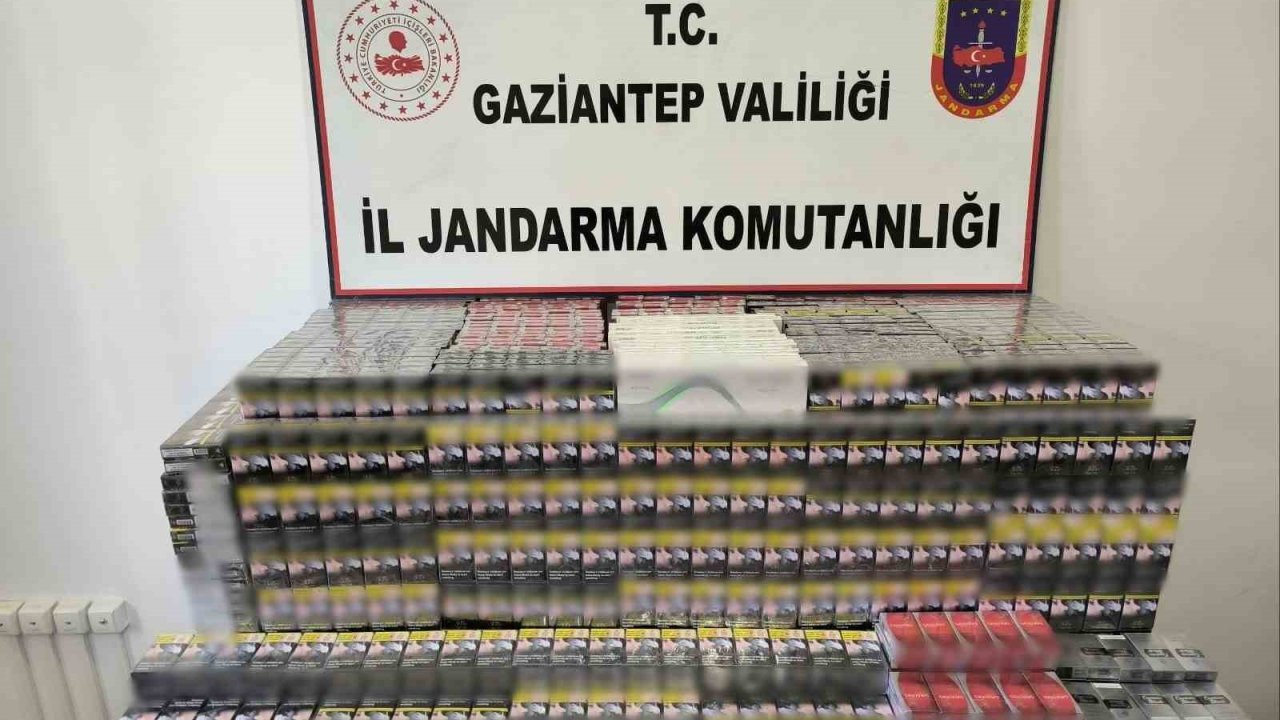 Gaziantep’te Kaçakçılık Operasyonları: 38 gözaltı