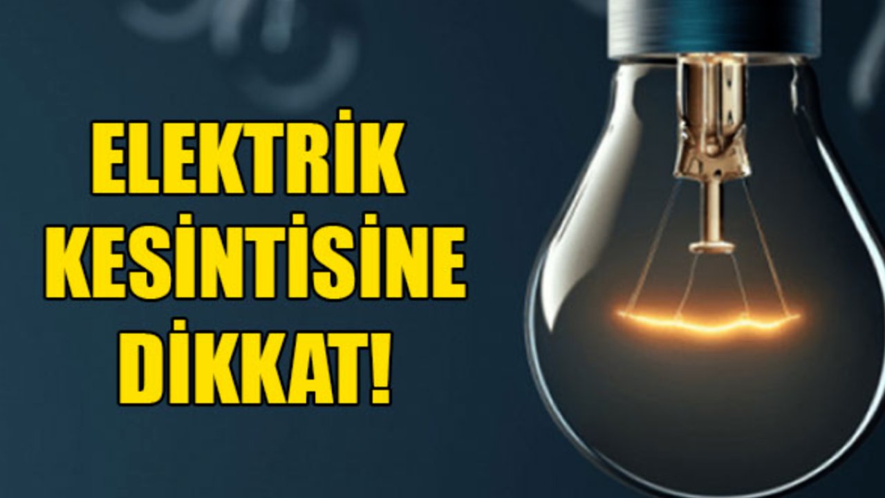 Gaziantep'te Yarın Hayat Duracak! Elektrik Kesintisi 25 Mart 2025