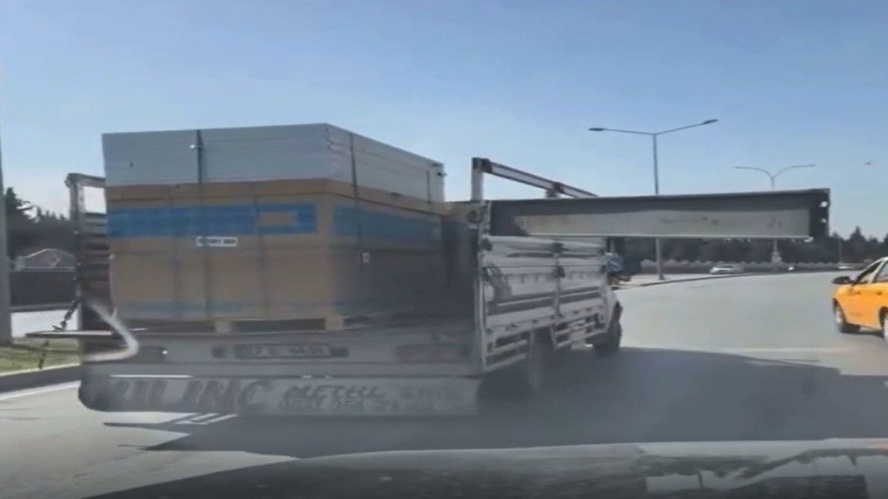 Gaziantep trafiğinde tepki çeken görüntü