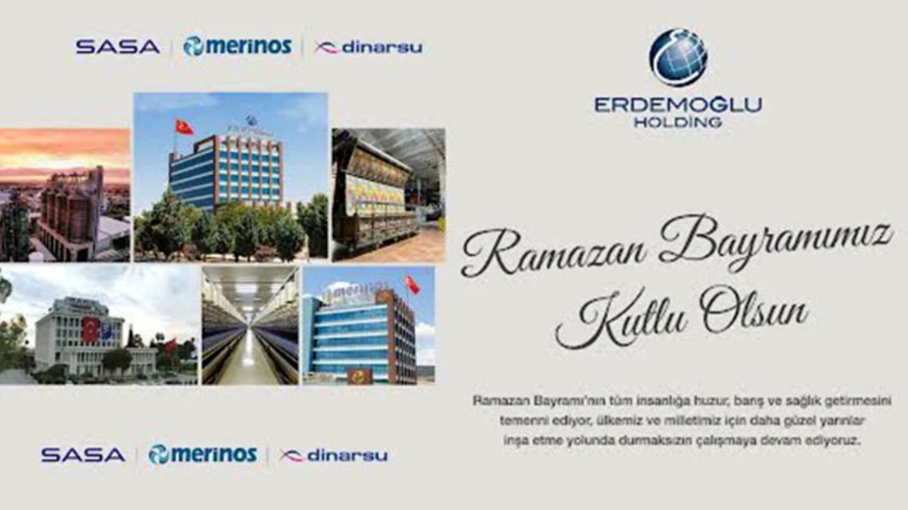 Erdemoğlu Holding Ramazan Bayramınızı Kutlar