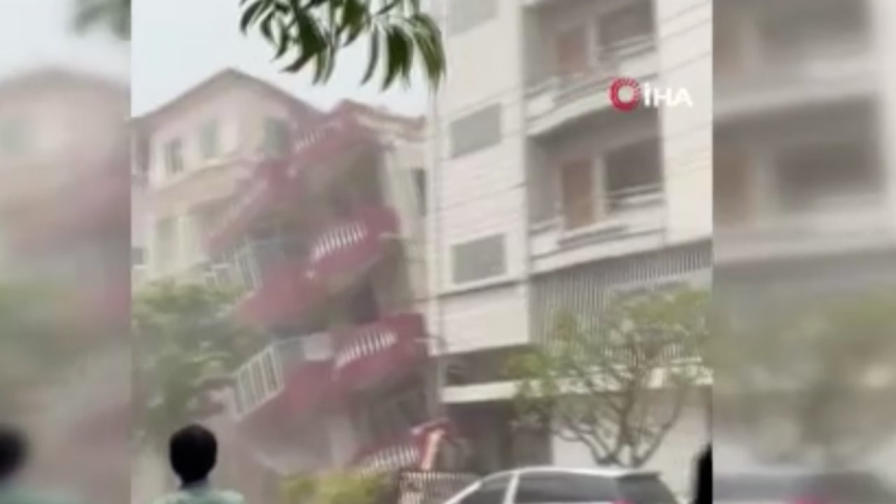 Deprem...  Myanmar'da büyük deprem! 7.7 ile sallandılar... Korkunç görüntüler: