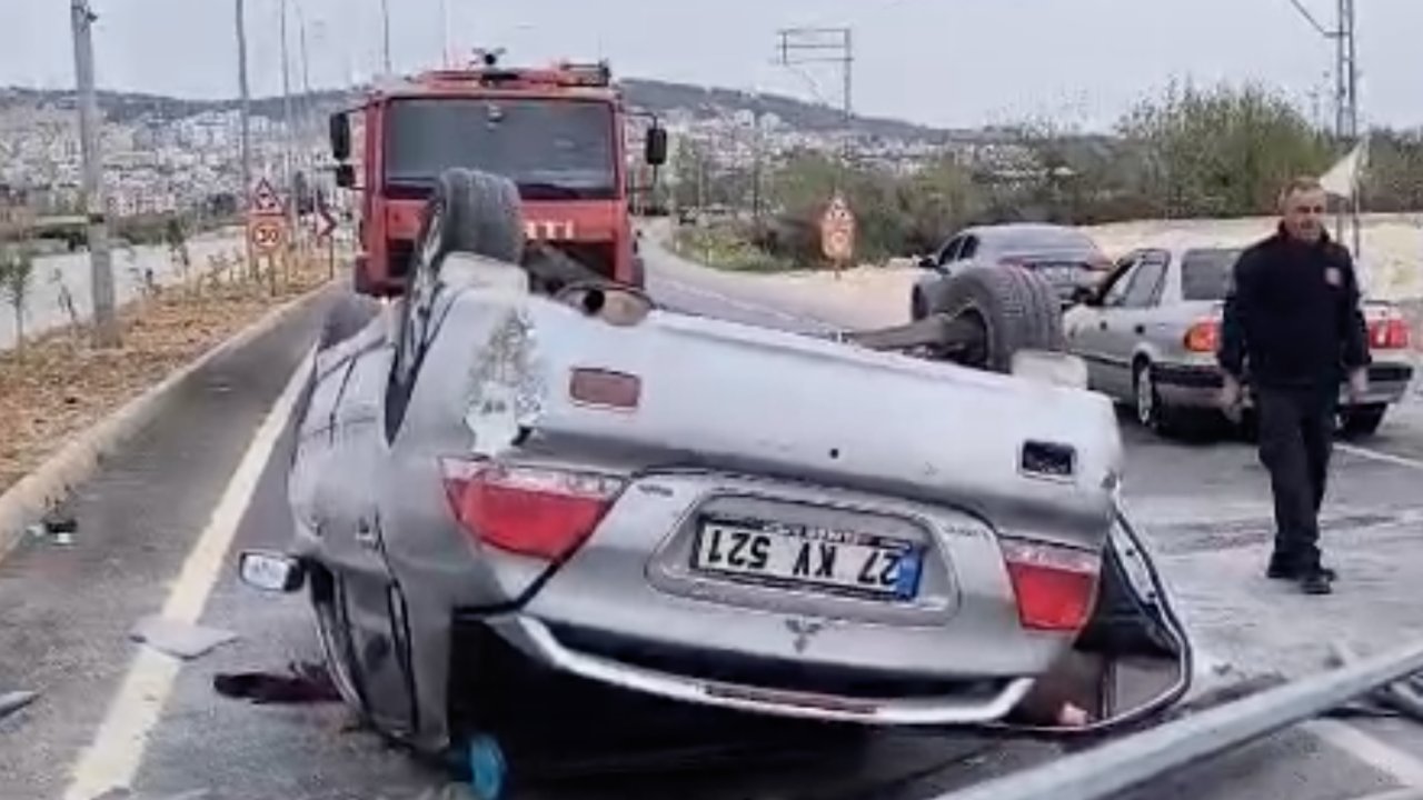 Gaziantep'te İftar Vakti Feci Kaza! Yaralılar Var...