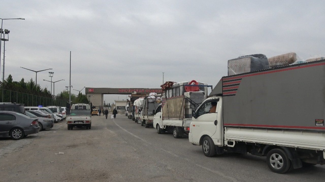 Gaziantep'ten Suriyeliler Göç Ediyor