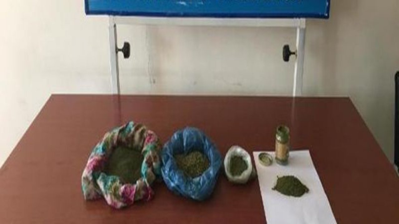 Gaziantep'te uyuşturucu operasyonu: 1 gözaltı