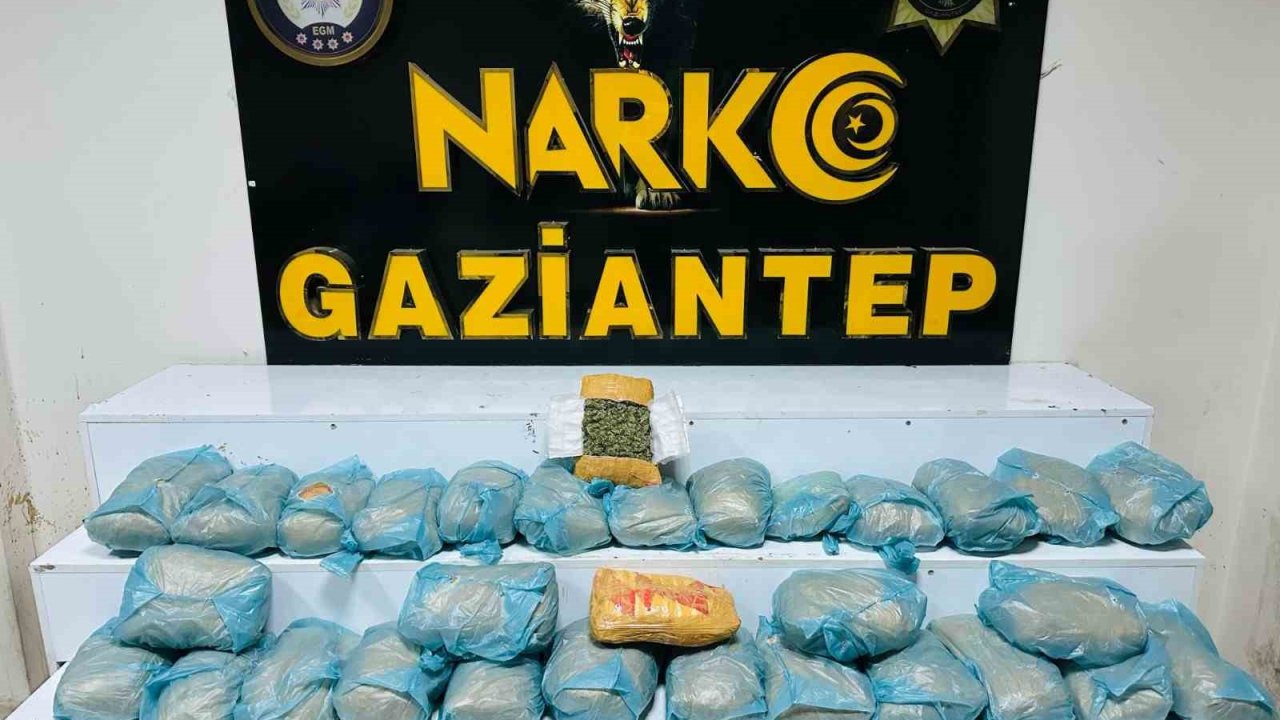 Gaziantep’te uyuşturucu operasyonlarında 203 kişi tutuklandı