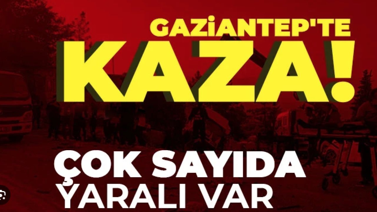 Gaziantep’te Feci Kaza! Hafif Ticari Araç Devrildi: 7 Kişi Yaralandı