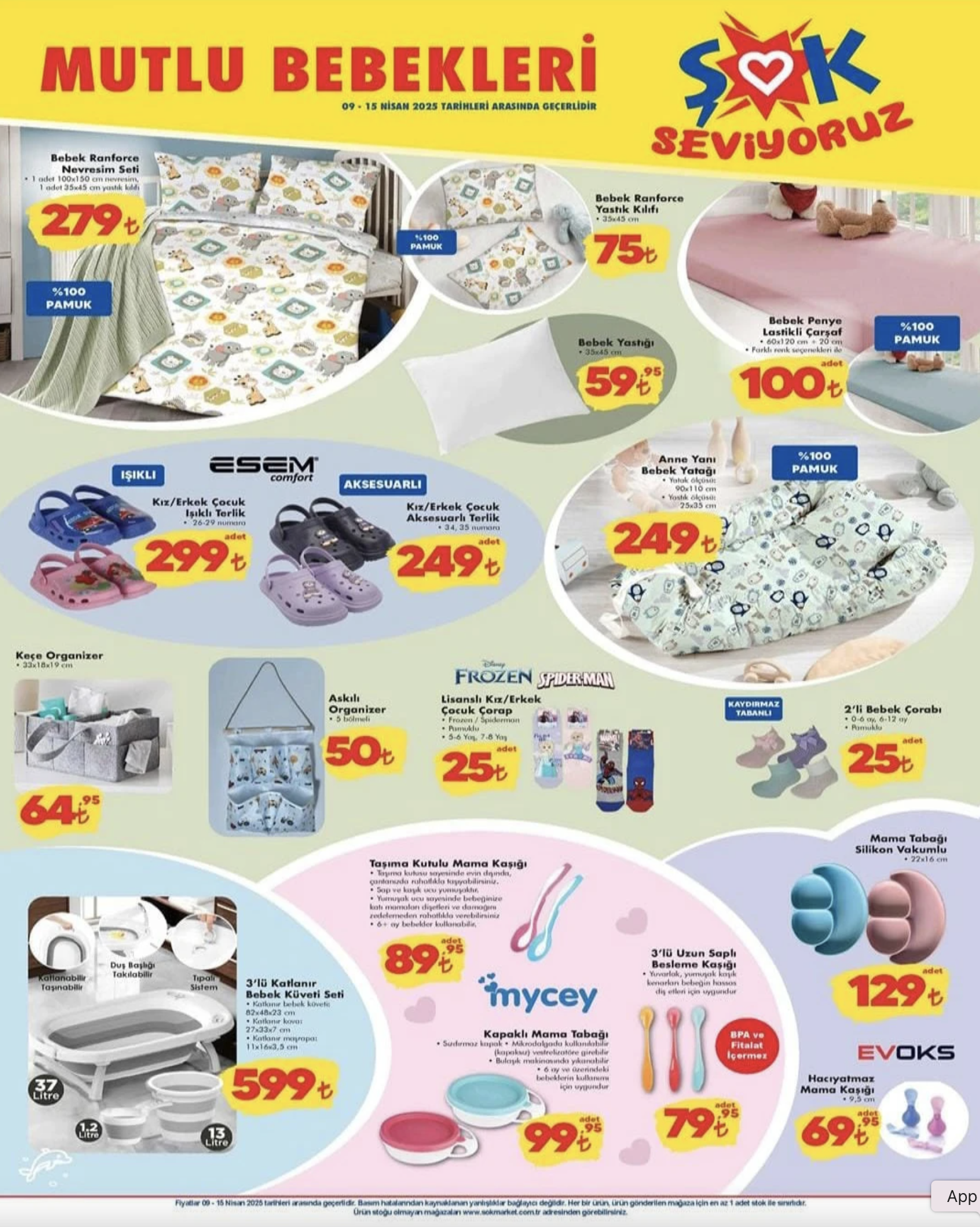 ŞOK Market 09 Nisan 2025 Çarşamba Aktüel Ürünler Kataloğu: Neler İndirimde?