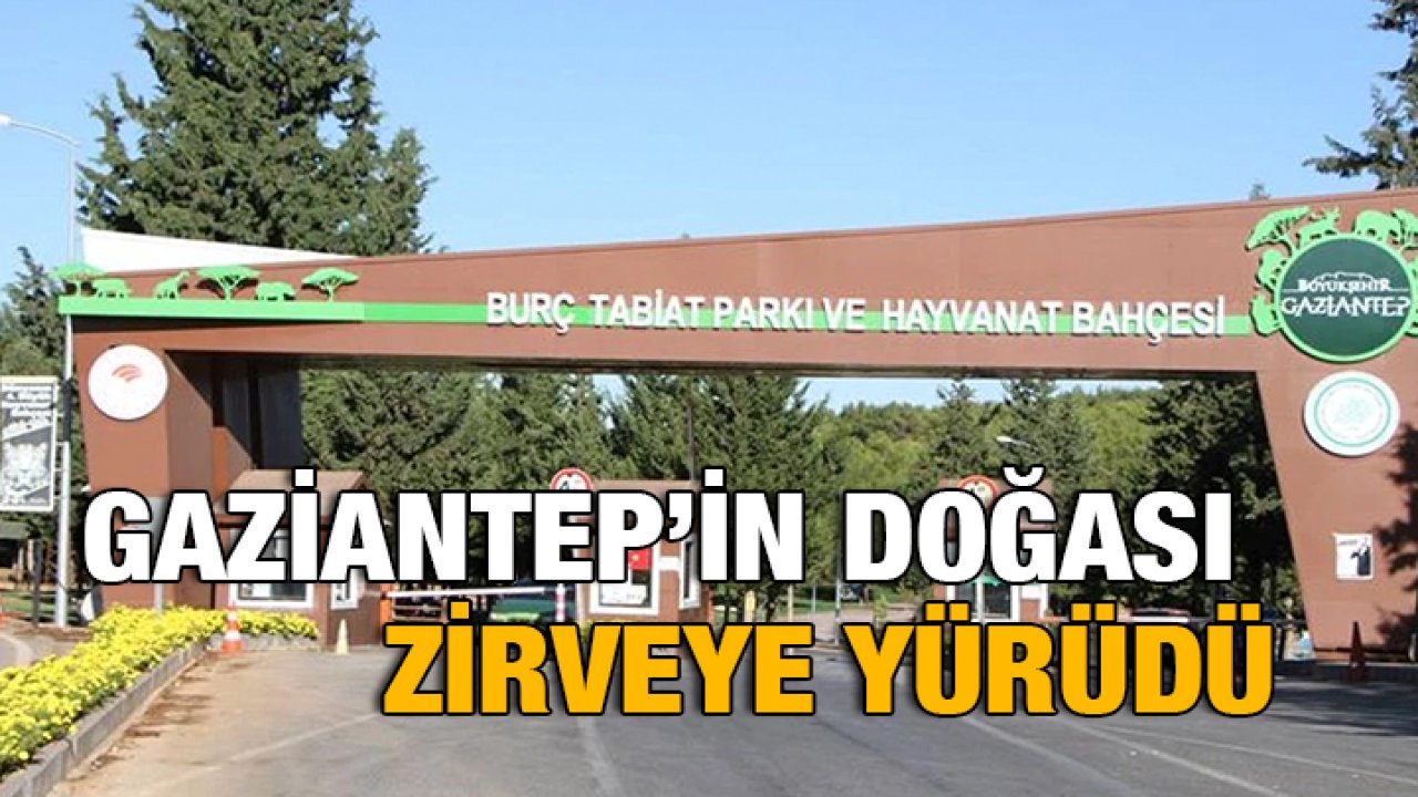 Gaziantep’in Doğası Zirveye Yürüdü