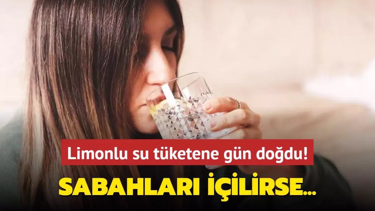 Limonlu Su Tüketene Gün Doğdu! Sabahları Aç Karnına İçildiğinde...