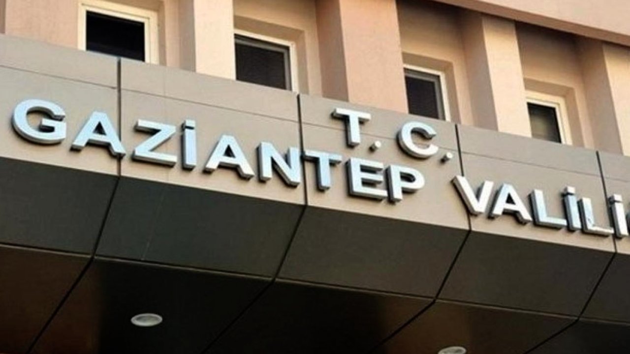 Gaziantep Valiliği'nden Son Dakika Açıklaması...