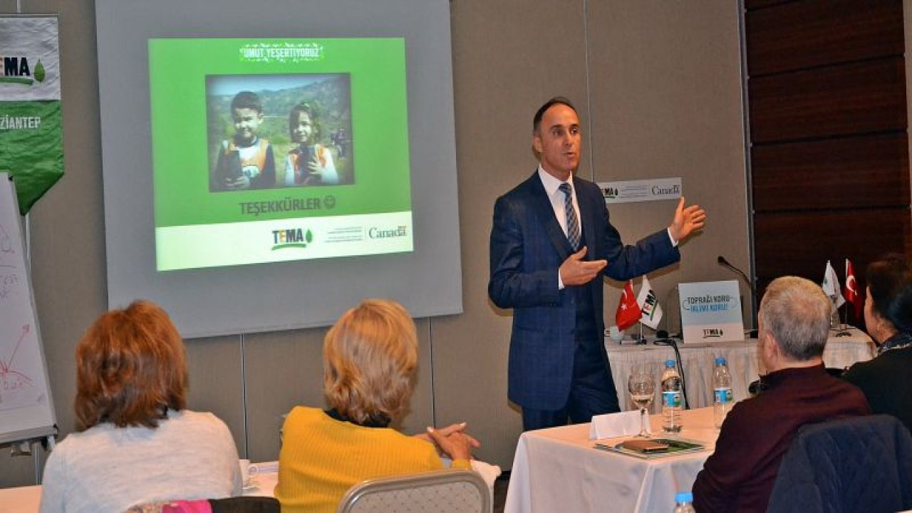 TEMA '˜'İKLİM İÇİN KADIN LİDERLER'' ÇALIŞTAYINI GAZİANTEP'TE YAPTI