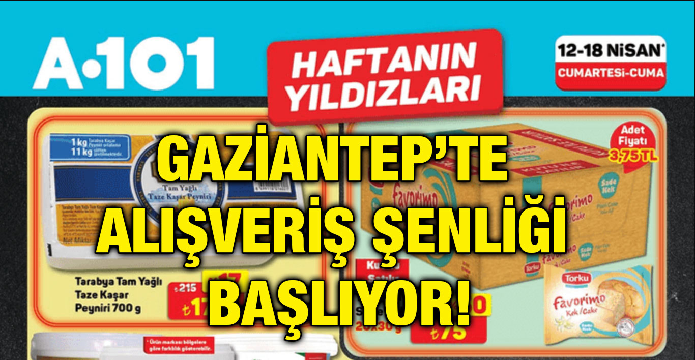 A101, BİM ve ŞOK'ta 12-19 Nisan Arası İndirim Yağmuru – İşte Gazianteplileri Bekleyen Fırsatlar
