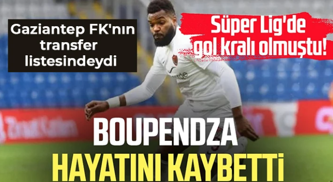 Gaziantep FK'nin Transfer Listesindeydi: 'Gol Kralı Boupendza’dan Kahreden Haber'