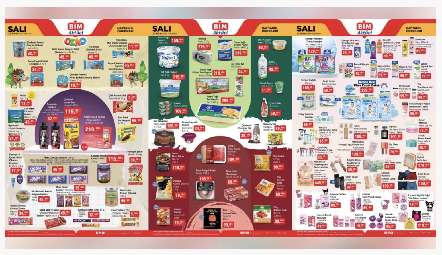 Gaziantep’te BİM’den Stokluk Fırsatlar! Kıyma 189 TL, Deterjan 129 TL, Tuvalet Kağıdı 169 TL