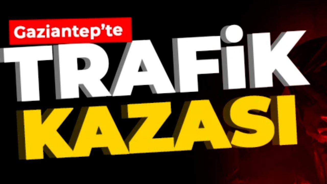 Gaziantep'te otomobil duvara çarptı: 3'ü ağır 4 kişi yaralandı.