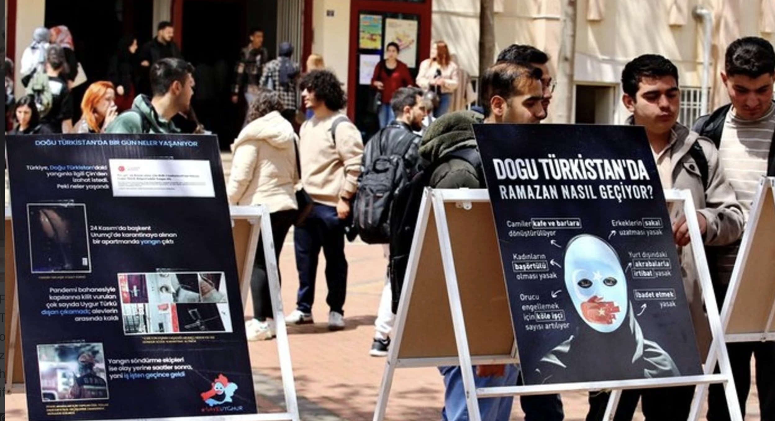 Gaziantep’te Üniversite Öğrencilerinden Vicdan Çağrısı