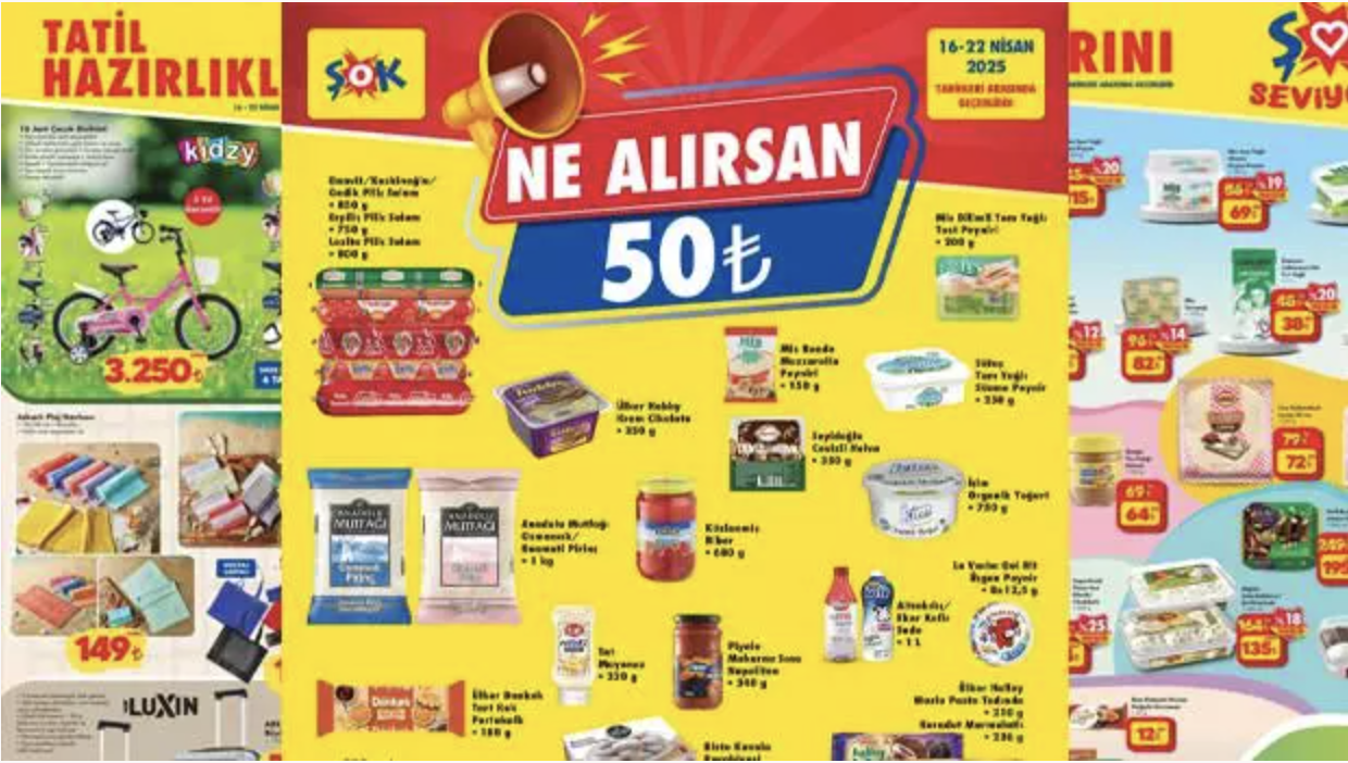 Gaziantep’te ŞOK’tan Bahar Müjdesi: Ne Alırsan 50 TL İndirim Fırsatı!