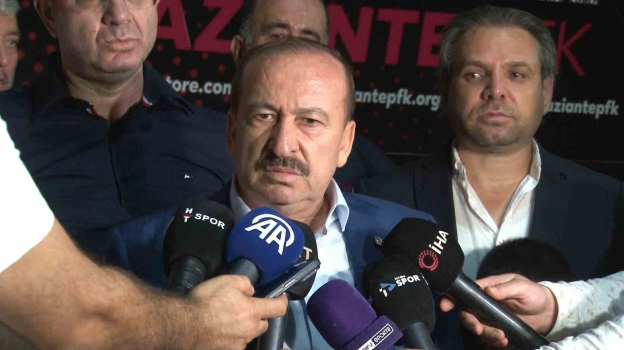 Gaziantep Futbol Kulübü Başkanı Yılmaz: Art niyetli hakem