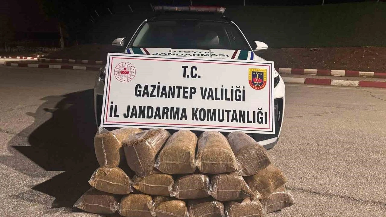 Gaziantep’te jandarma 3 milyon TL lik kaçak malzemeye el koydu!