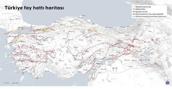 Gaziantep’te Deprem Alarmı: Evimin Altından Fay Hattı Geçiyor mu? 2025 Diri Fay Haritası Yayımlandı