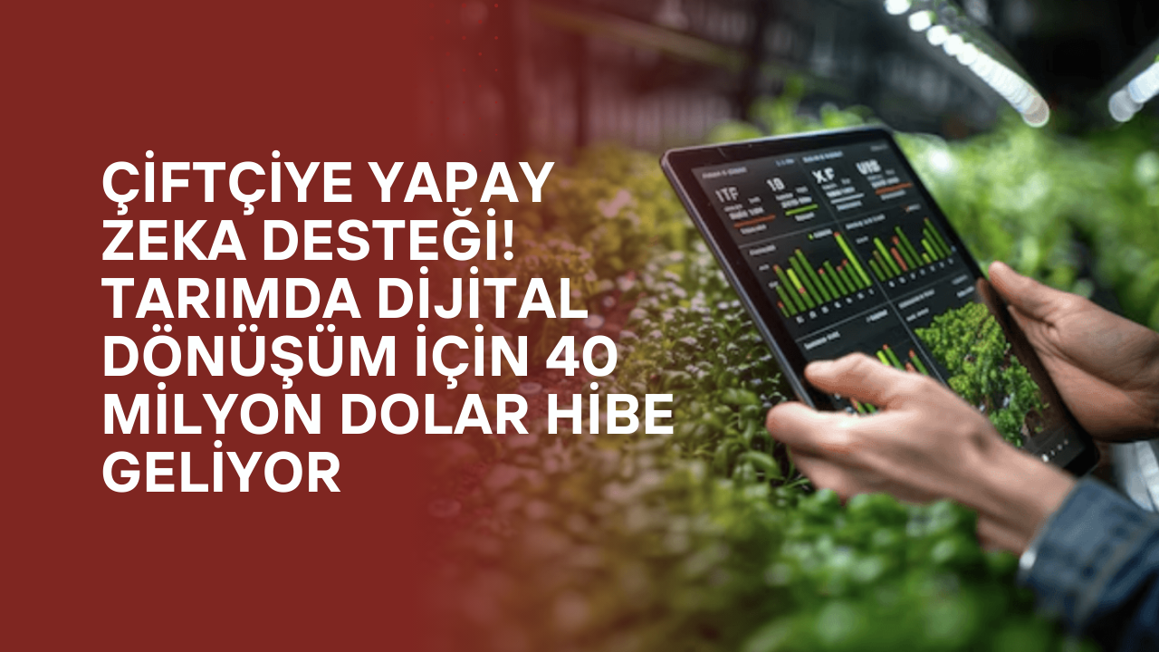 Gaziantepli Çiftçiye Yapay Zeka Müjdesi: 40 Milyon Dolarlık Dijital Tarım Hibesi Geliyor!