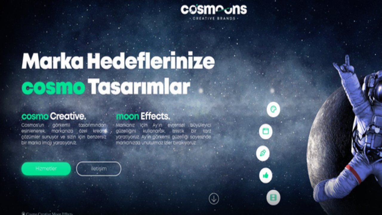 Dijital Dünyada Fark Yaratan Ajans: Cosmoons Creative ile Kurumsal Web Sitesi Deneyimi