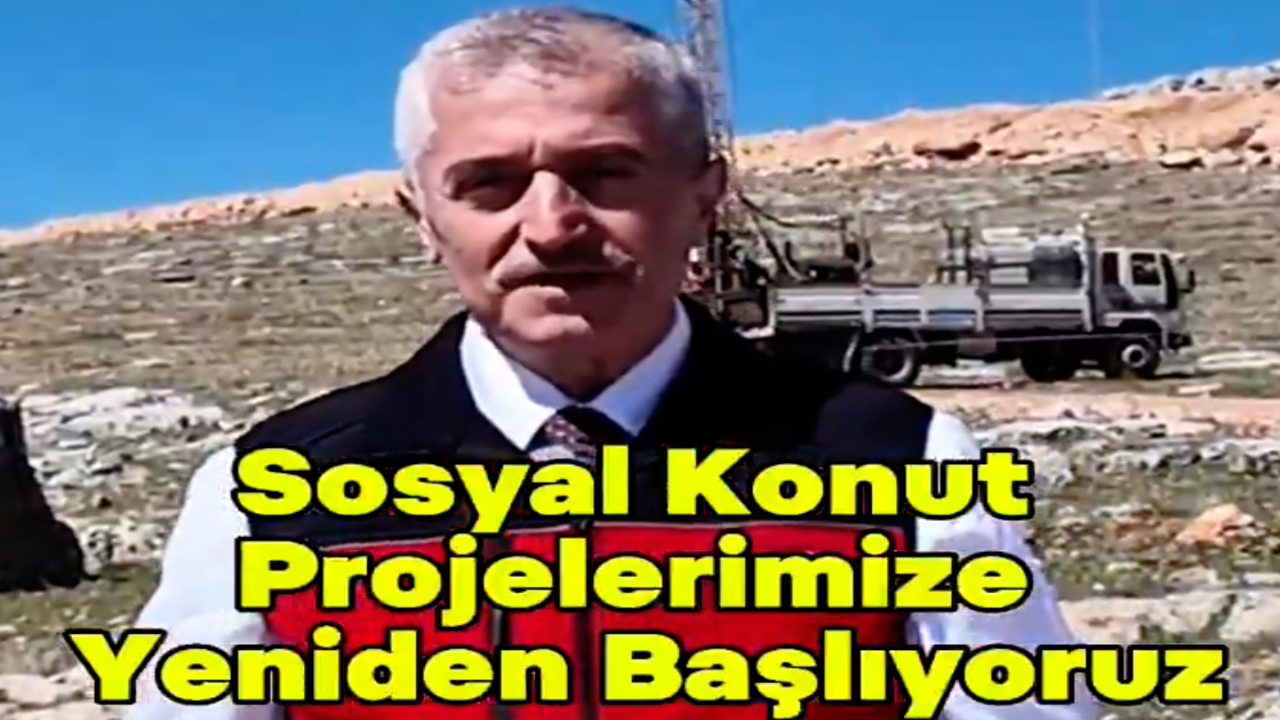 Tahmazoğlu Müjdeyi Verdi: '3.000 Konutluk Dev Proje'