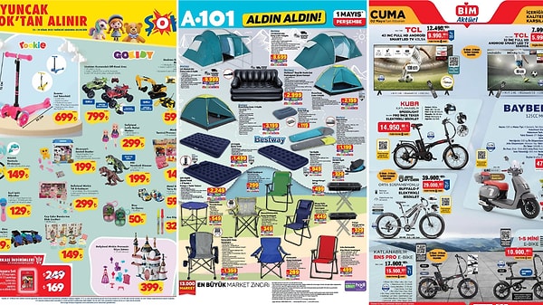 26 Nisan - 3 Mayıs 2025 İndirim Haftası Başlıyor! A101, BİM ve ŞOK Marketlerinde Kaçırılmayacak Aktüel Ürünler Neler?
