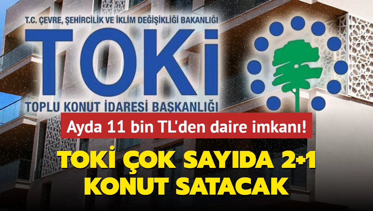 Gaziantep'te TOKİ Fırsatı: 120 Ay Vadeli, Ayda 11 Bin TL'den 2+1 Daire İmkanı!