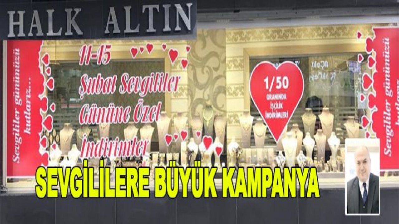 HALK ALTIN'DAN BÜYÜK KAMPANYA