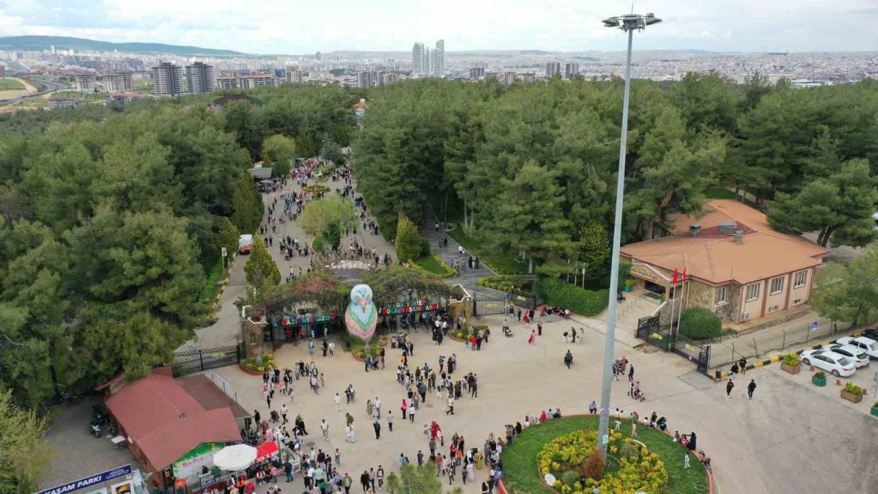 Gaziantep'te O Parka Rekor Ziyaret