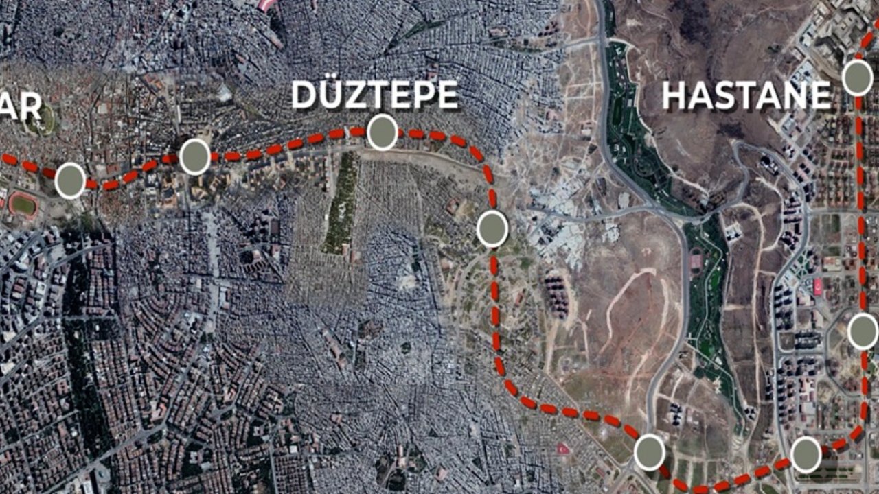 Gaziantep'te Metro Hattı nerelerden geçecek?