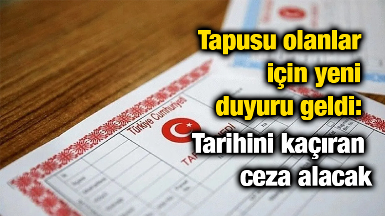 Gaziantep’te Tapu Sahipleri İçin Son Çağrı: Emlak Vergisi Ödemelerinde Gecikme Cezasına Dikkat!