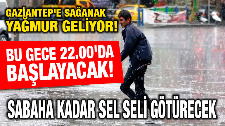 Gaziantep'te Bu Gece 22.00'da Başlayacak, Sabaha Kadar Sürecek