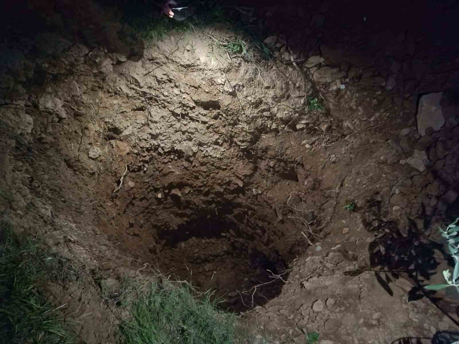 Gaziantep’te define bulmak için kaçak kazı yapan 3 şahıs yakalandı