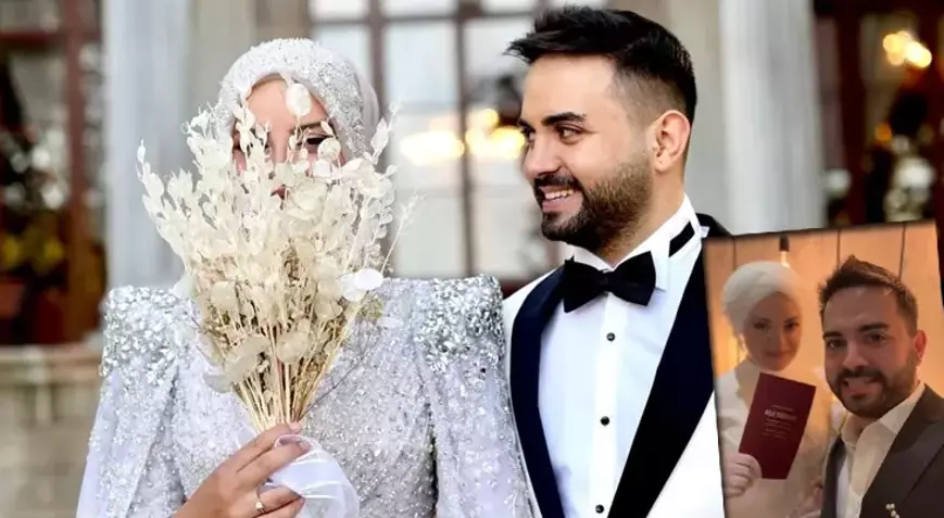 Kadir Ezildi ve Gamze Türkmen Evlenerek Yeni Bir Hayata Adım Attı! İşte Nikahtan İlk Fotoğraflar