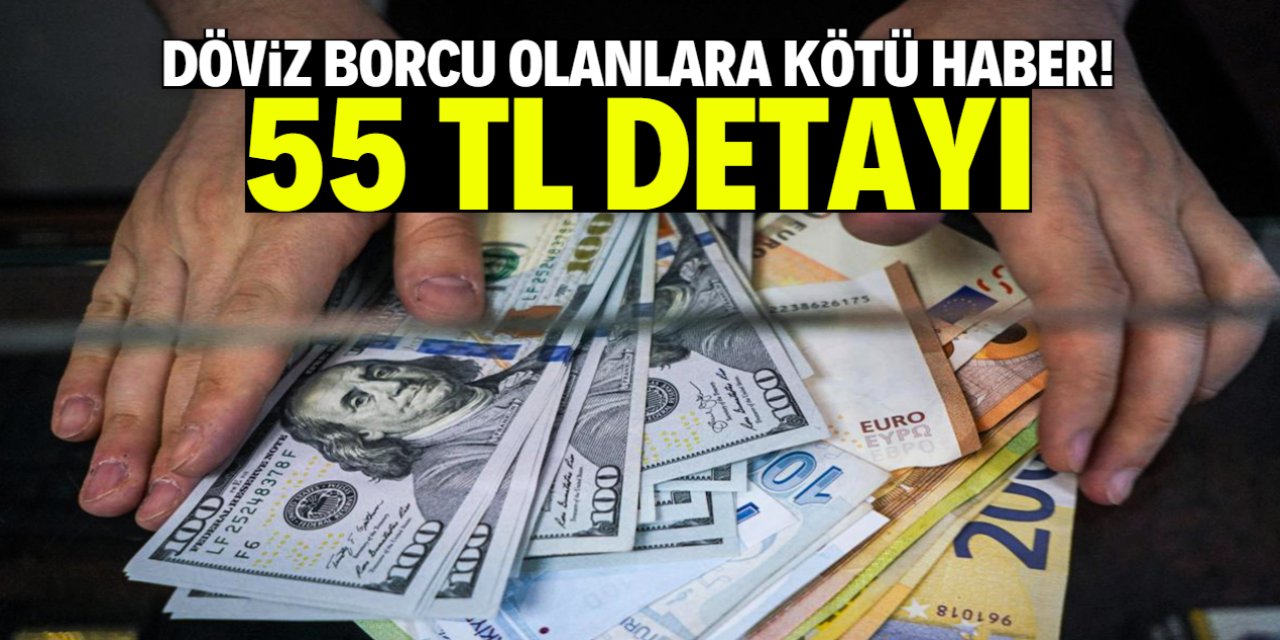 Gaziantep'te Döviz Borcu Olanlara Kötü Haber! Euro'nun 55 TL Olması Bekleniyor