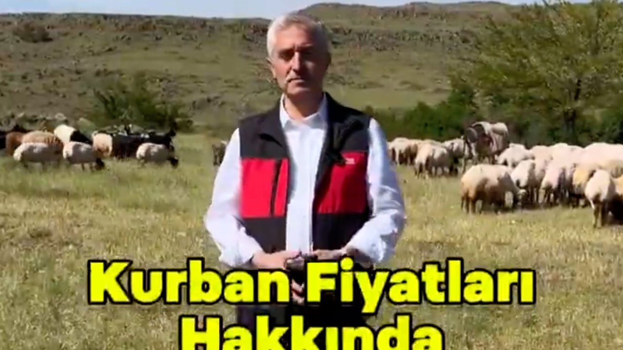 Tahmazoğlu kurban satıcılarına sert çıktı: 'Gerekirse ucuza kurban satarız'
