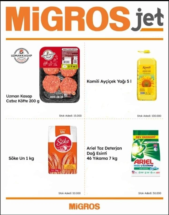 Gaziantep’te Migros İndirimlerine Akın! Ayçiçek Yağında 45, Deterjanda 156 TL İndirim Başladı