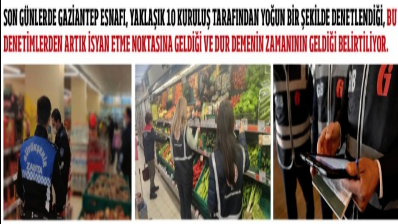 Gaziantep'te Denetçilerin Biri Gidiyor Biri Geliyor