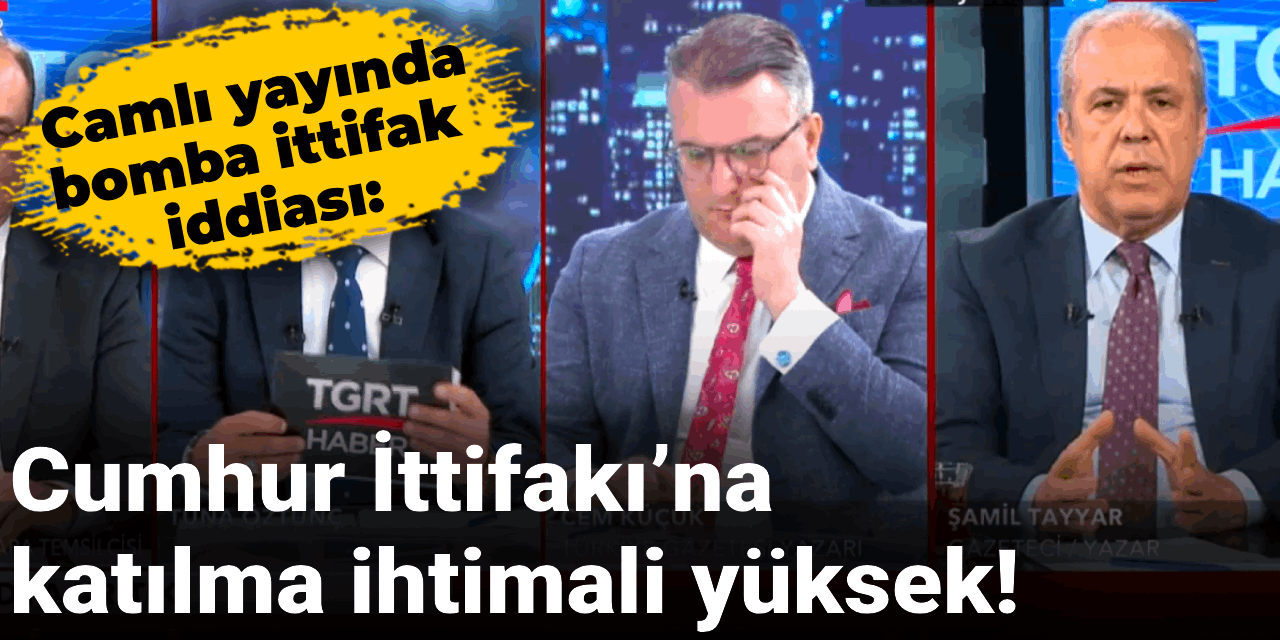Şamil Tayyar’dan Çarpıcı İddia: “PKK Feshedilirse DEM Parti Cumhur İttifakı’na Katılabilir”