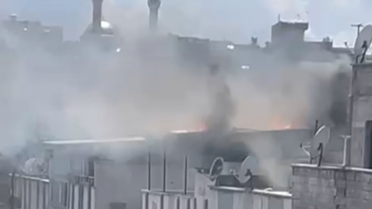 Gaziantep'te Korkutan Ev Yangını!